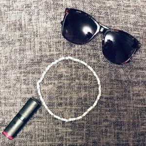 Homemade beaded chokers